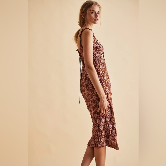 Free people Lucinda Lace Midi Dress - Picture 4 of 9